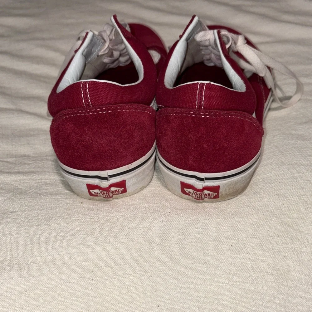 Vans Men's Burgundy Sneakers - Picture 4 of 6